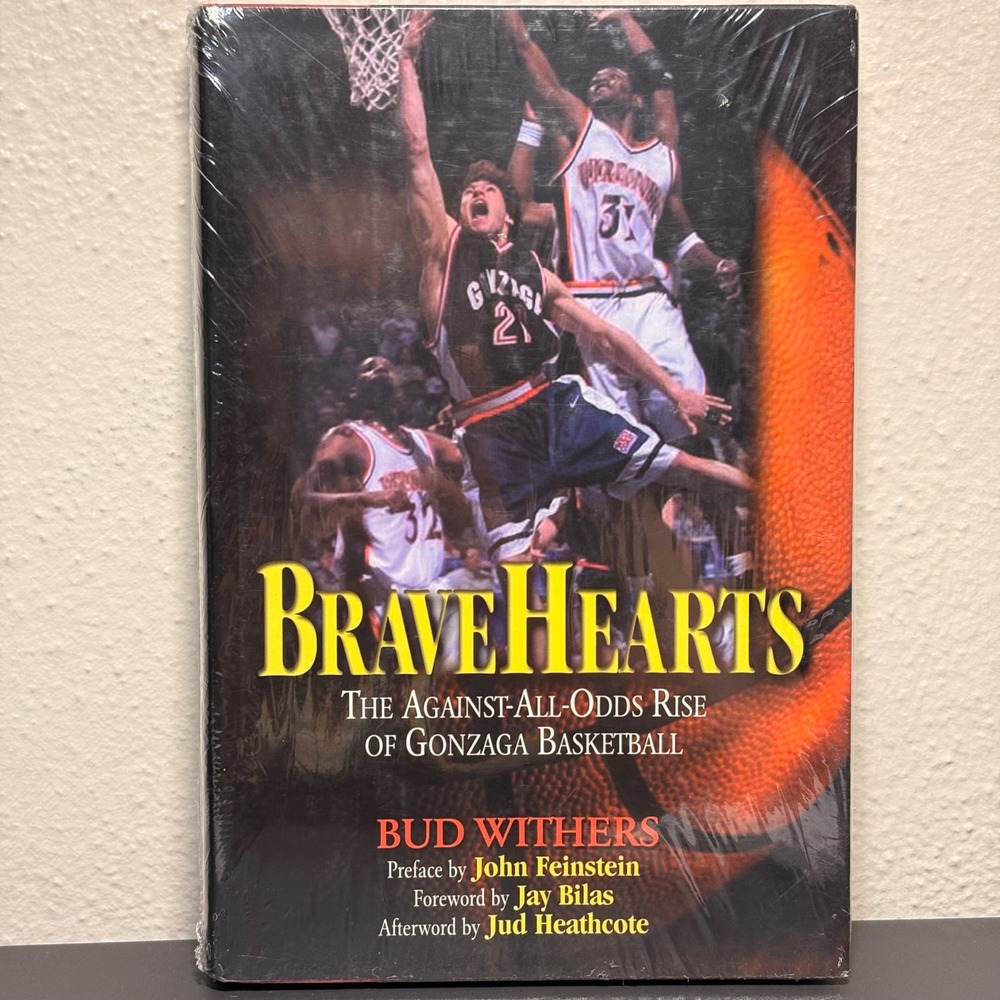 Triumph Books BraveHearts‎ Hardcover Book Unisex OS Black New Gonzaga Basketball